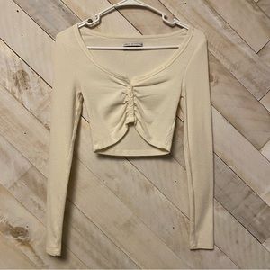 Urban outfitters cropped long sleeve